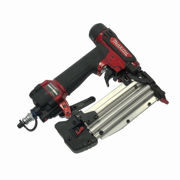 ☆比較的綺麗☆makita マキタ 50mm 高圧 ピンタッカー AF502HP 赤 ケース付 ピンネイラ エアピン釘打機 ピン釘打ち機 エア工具 - 5