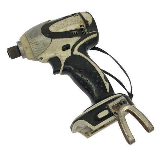 ☆中古品☆makita マキタ 14.4V 充電式インパクトドライバー TD130D 白 バッテリ1個(3.0Ah) 充電器付 コードレス バッテリー式131827 - 2