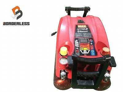 ☆中古品☆MAX マックス 高圧/常圧エアコンプレッサ 11L 無線接続 AK-HL1270E2 エア工具 エアツール 大工道具113789