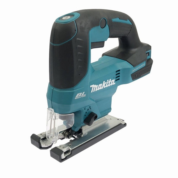 ☆中古美品☆ makita マキタ 18V 充電式ジグソー JV184DZK 青/ブルー 本体+パーツ+替刃+ケース - 4