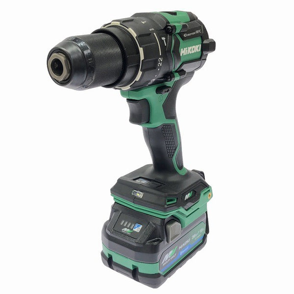☆未使用品☆HIKOKI ハイコーキ 36V 13mm コードレス振動ドライバドリル DV36DC(2XPSZ) バッテリ2個(2.5Ah) 充電器付 充電式132530 - 4