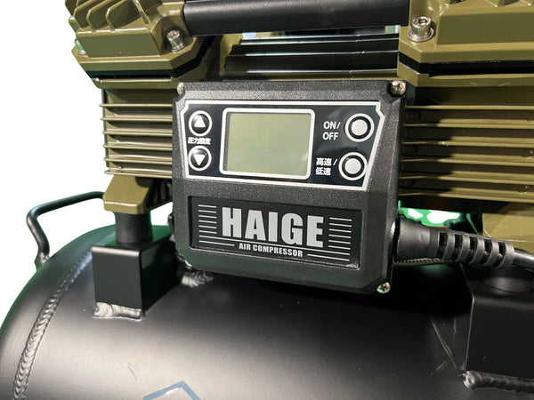 ☆未使用品☆HAIGE ハイガー 一般圧/常圧 エアコンプレッサー HG-DC991AL 100V 36L エアーコンプレッサー エア工具132295 - 7