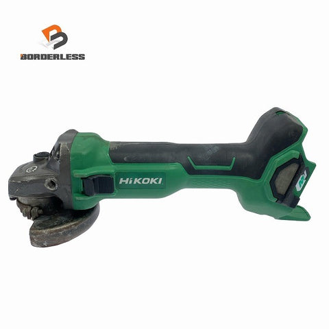 ☆中古品☆HiKOKI ハイコーキ 36V 100mm コードレスディスクグラインダ G3610DA 本体のみ 電動工具 切断機124539