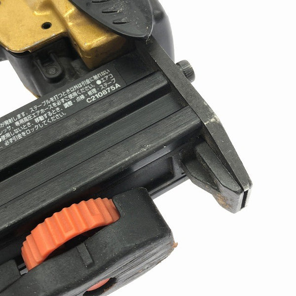 ☆中古品☆HITACHI 日立工機 ステープル幅10mm 高圧 タッカ N2510HM 本体+ケース ステープル エアータッカー エア工具 エアツール128456 - 8