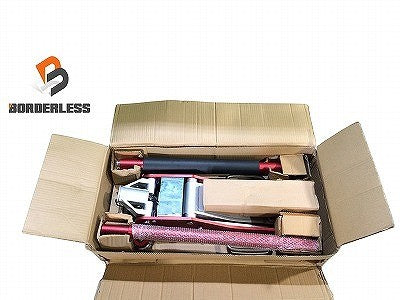 ☆未使用品☆MASADA マサダ アルミジャッキ SJ-20AL ハンドル付 荷重2ton/2000kg 油圧式 低床型 ガレージジャッキ フロアジャッキ114214