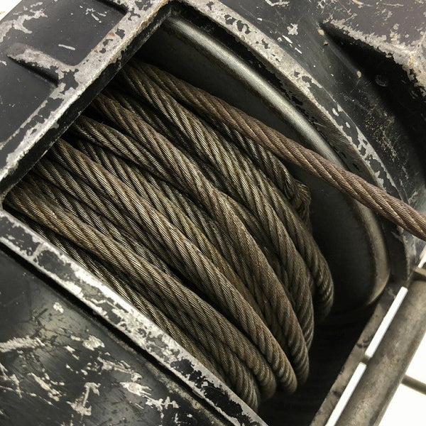 ☆中古品☆RYOBI リョービ 100V 小型ウインチ WI-125 リモコン付 荷重130kg 揚程20m 電動ホイスト 電動ウインチ137910 - 8