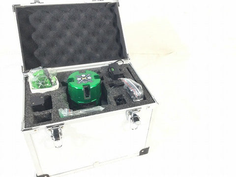 ☆比較的綺麗☆STS グリーンレーザー墨出し器 SRS-440G 受光器(SS-30G) バッテリ1個 充電ケーブル ケース グリーンレーザー墨出器126071 - 0