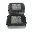 ☆中古品2点※充電回数12回と19回☆makita マキタ 18V 3.0Ah 純正 リチウムイオンバッテリー BL1830B 残量表示付 蓄電池 充電池 - 10