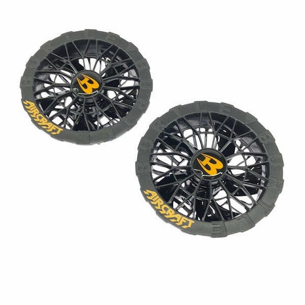 ☆未使用品セット☆BURTLE バートル エアークラフトリチウムイオンバッテリー AC09 マットブラック ファンユニット AC09-1 ブラック136560 - 3