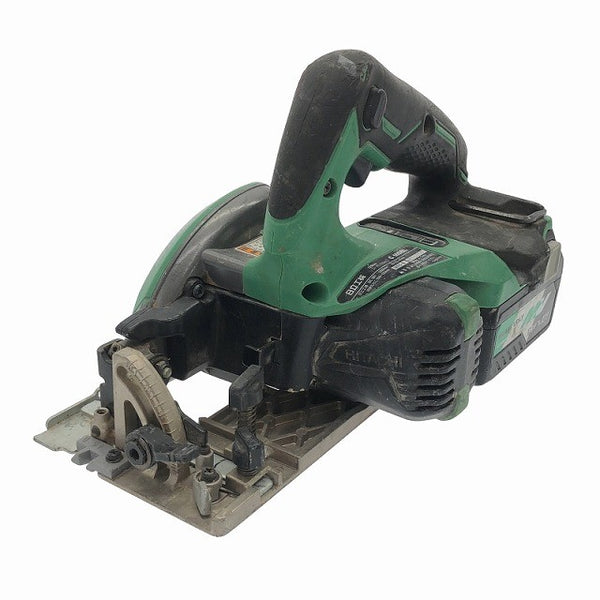 ☆中古品☆HITACHI 日立工機 18V 125mm コードレス丸のこ C18DBL バッテリ(BSL36A18)付き 製造15-8 電動工具 丸鋸 マルノコ117212 - 4