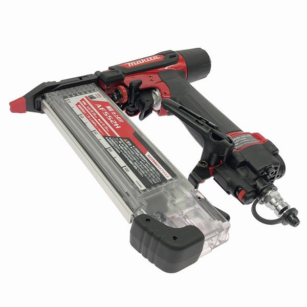 ☆未使用品☆makita マキタ 55mm 高圧 仕上釘打機 AF552HM ケース付 赤 フィニッシュネイラ 仕上釘打ち機 仕上げ釘打機 エア工具133700 - 4