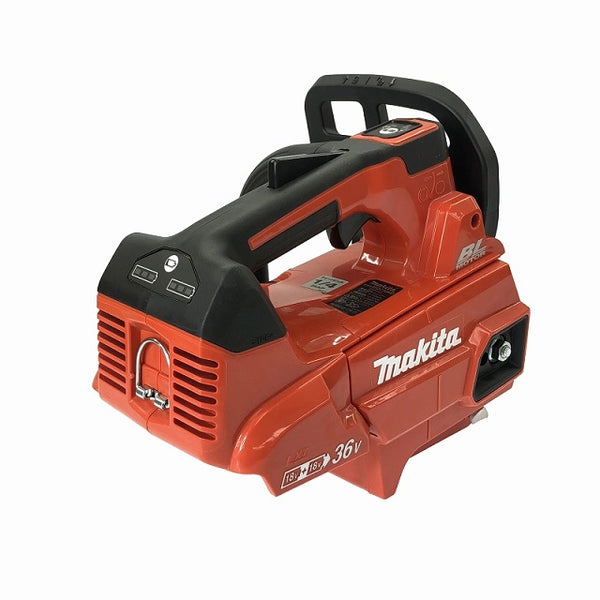 ☆未使用品☆makita マキタ 18V＋18V/36V 350mm 充電式チェンソー MUC356DZFR 赤 本体のみ チェーンソー 剪定 伐採 切断 造園業 - 4