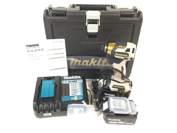 ☆未使用品☆ makita マキタ 18V 充電式インパクトドライバ TD173DGXPG プレミアムグレージュ LXT20周年記念カラー133963 - 3