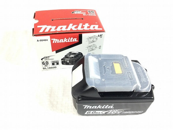 ☆極美品 充電回数1回☆makita マキタ 18V 6.0Ah 純正 リチウムイオンバッテリー BL1860B リチウムイオン電池 充電池 蓄電池134176 - 3