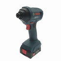 ☆中古品☆ BOSCH ボッシュ 14.4V コードレスインパクトドライバ GDR1440-LI 本体+バッテリー1個+パーツ+ケース - 4