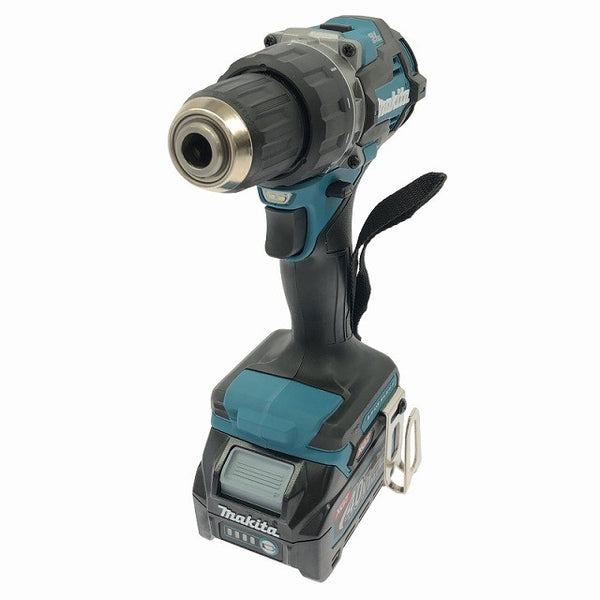 ☆未使用品 makita マキタ 40Vmax 充電式ドライバドリル DF002GRDX 青 バッテリ2個(2.5Ah) 充電器 ケース付 コードレス137624 - 4