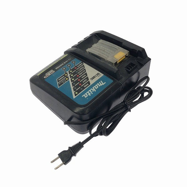 ☆中古品セット☆makita マキタ 18V 純正リチウムイオンバッテリー BL1830B(18V 3.0Ah) 充電器 DC18RC付 蓄電池124680 - 4