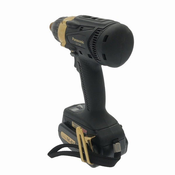 ☆極美品☆Panasonic パナソニック 14.4V 充電インパクトドライバー EZ7548LS2ST1 金色 バッテリ2個(14.4V 4.2Ah) 充電器 ケース付 - 7