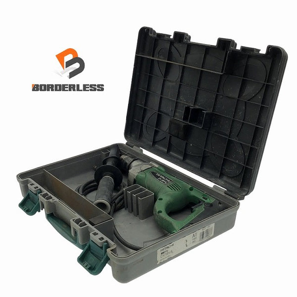 ☆中古品☆HITACHI 日立工機 100V 18mm 振動ドリル DV18VA ケース付 コード式 震動ドリル 電気ドリル 電動ドリル 穴あけ 穿孔114544 - 1