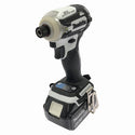 ☆未使用品☆makita マキタ 18V 充電式インパクトドライバ TD171DRGXW 白/ホワイト バッテリー2個 充電器 ケース付134903 - 4