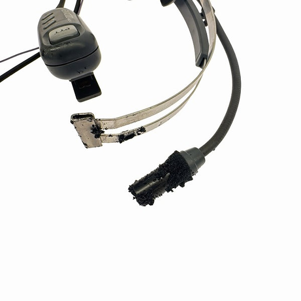 ☆極美品☆KENWOOD ケンウッド ヘッドセット HMC-4(G) 2点セット VOX/PTT/TOT対応 3キーリモコン対応 - 9
