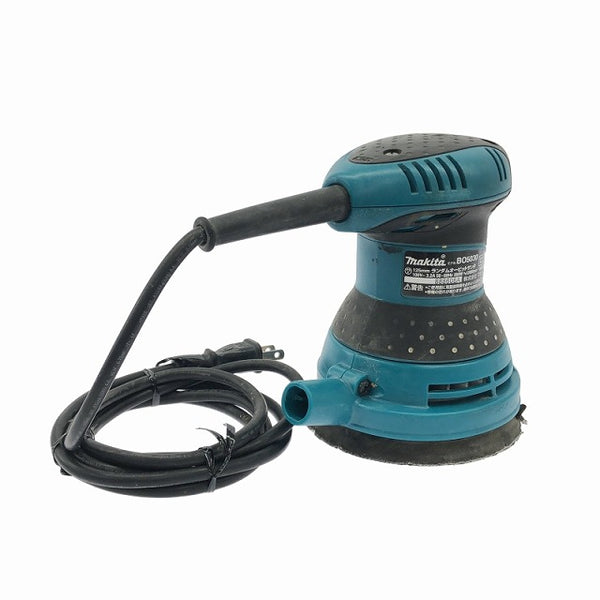 ☆中古品☆makita マキタ 100V 125mm ランダムオービットサンダ BO5030 本体のみ 研磨 研削 大工道具 サンダー - 4