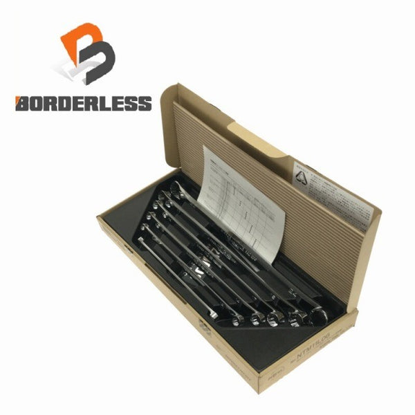 ☆未使用品☆ KTC ケーティーシー nepro ネプロス 超ロングストレートメガネレンチセット NTM11L06 [6本組]118863 - 1