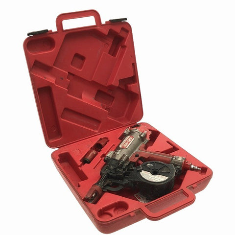 ☆中古品☆MAX マックス 65mm 高圧 コンクリートピンネイラ HN-120 ケース付 コンクリート用 ピンタッカー ピン釘打機 ピン打機118558 - 0