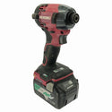 ☆中古品☆HiKOKI ハイコーキ コードレスインパクトドライバ WH36DD 赤 バッテリ2個(BSL36A18) 充電器(UC18YDL2)132579 - 5