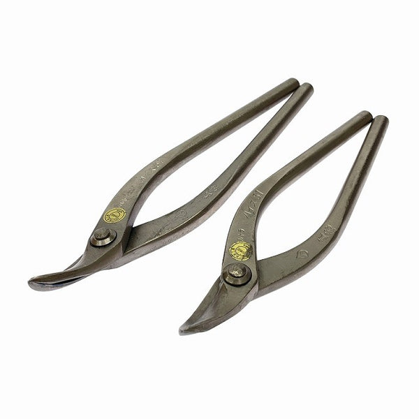 ☆中古品2点セット☆直徳 ウルトラハイス51 約250mm/約220mm 柳刃 板金鋏 板金ハサミ 金切鋏 金切ハサミ128774 - 4