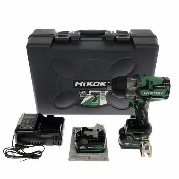 ☆未使用品☆HiKOKI ハイコーキ 36V コードレスインパクトレンチ WR36DA(2XPZ) バッテリ2個(2.5Ah) 充電器 ケース付119974 - 3