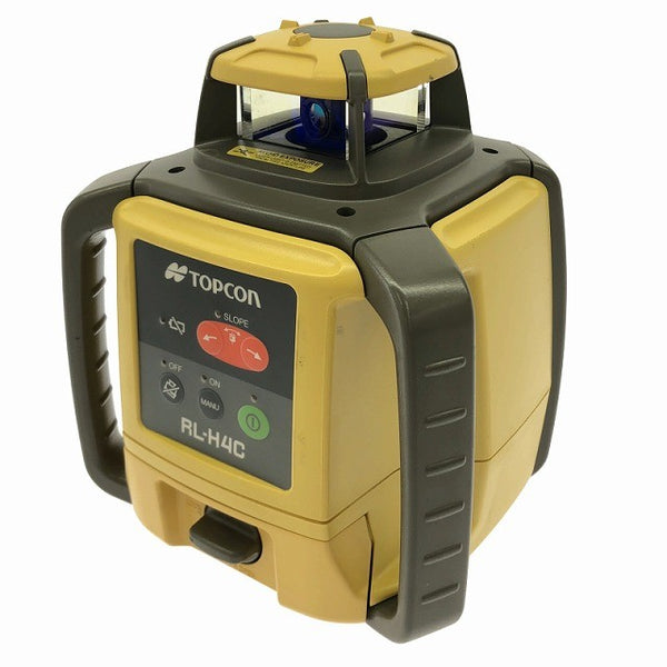 ☆中古品☆TOPCON トプコン ローテーティングレーザー RL-H4C 受光器 LS-80L ケース付 回転レーザー ローティングレーザー133625 - 4