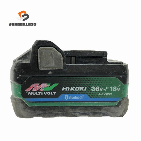 ☆中古品☆HiKOKI ハイコーキ 36V 2.5Ah 純正 マルチボルトバッテリー BSL36A18BX Bluetooth リチウムイオンバッテリー 蓄電池129572 - 1