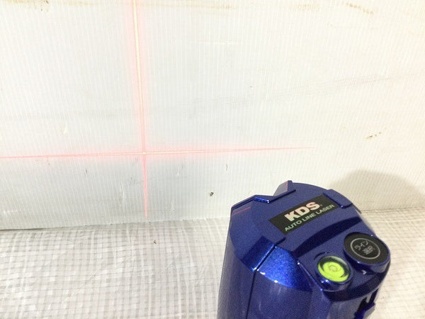 ☆美品☆ムラテックKDS レーザ墨出し器 ATL-100 ケース付 たちライン 水平ライン 2ライン レーザ墨出器 レーザ墨出し機116489 - 8