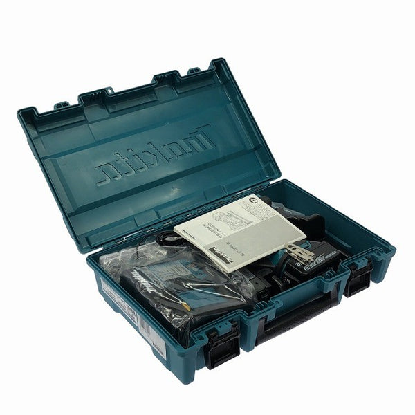 ☆未使用品☆makita マキタ 18V 35mm 充電式面木釘打機 FN350DRG バッテリー1個(18V 6.0Ah)充電器付 フィニッシュネイラ119115 - 2