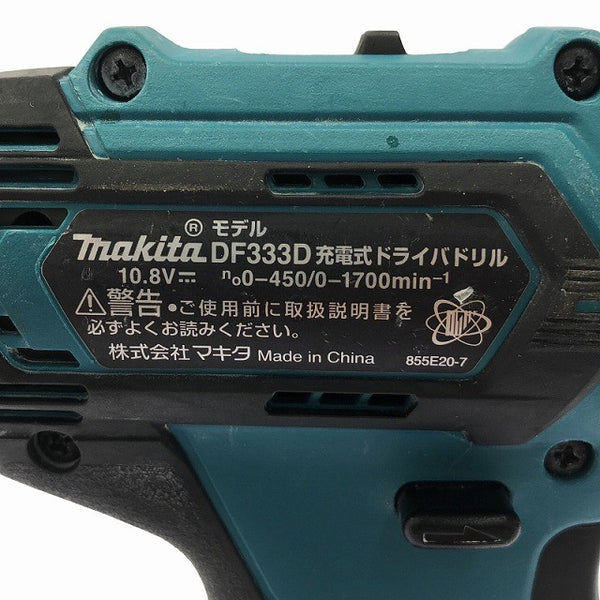 ☆比較的綺麗です☆makita マキタ 10.8V 充電式ドライバドリル DF333D バッテリー(10.8V 1.5Ah) 電動工具 穴あけ130264 - 6
