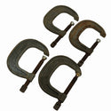 ☆中古品4個セット☆SUPERTOOL スーパーツール C型 シャコ万力 125mm CC125E シャコマン 蝦蛄万力 固定クランプ134004 - 2
