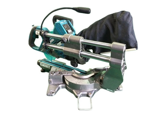 ☆中古品☆makita マキタ 40V 165mm 充電式スライドマルノコ LS009G 本体のみ コードレス スライド丸のこ スライド丸ノコ 切断機 - 4