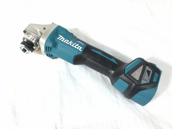 ☆未使用品☆makita マキタ 18V 100mm 充電式ディスクグラインダ GA412DRGX バッテリー2個(18V 6.0Ah) 充電器 ケース付126112 - 4