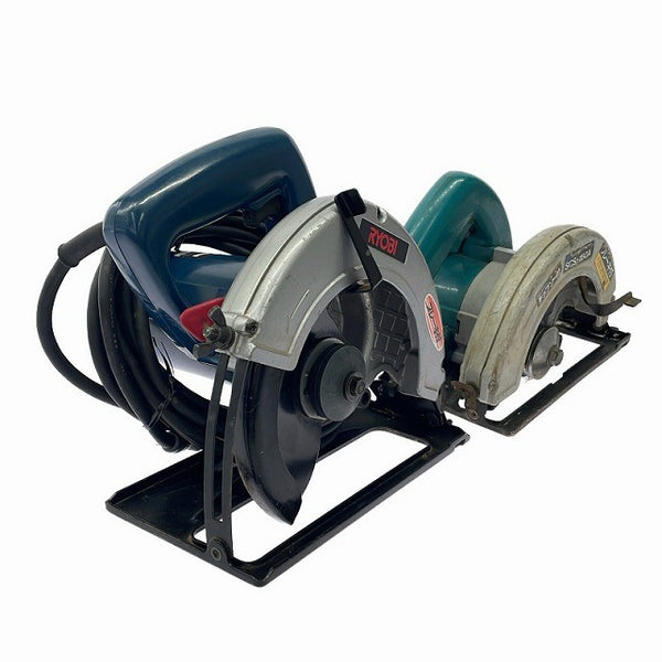 ☆中古品2点セット☆SHINKO/RYOBI 100V 160mm ブレーキ付 電気丸ノコ SCS-160A/W-560PS コード式 マルノコ 丸鋸 DIY 木工127158 - 2