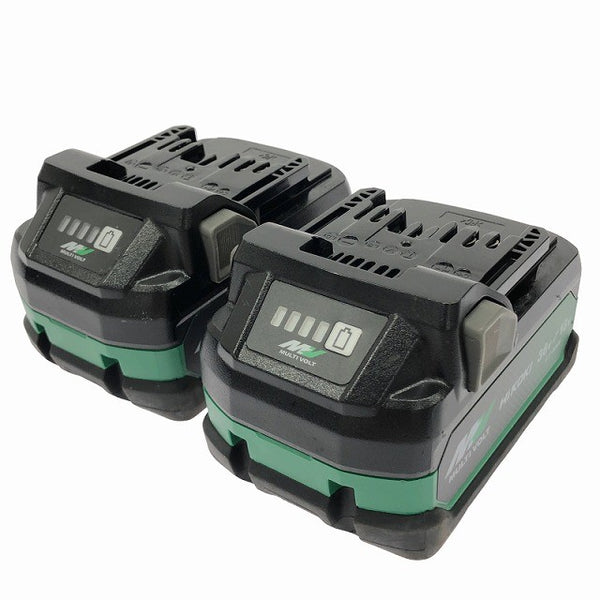 ☆美品3点セット☆HiKOKI ハイコーキ リチウムイオン蓄電池 BSL36A18X×2 充電器 UC18YDL2 マルチボルトバッテリー133292 - 2