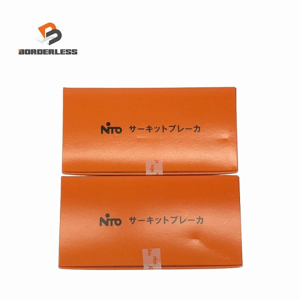 ☆未使用品 2点セット☆NITTO 日東興業 サーキットブレーカ NE153A 3P 125A AC500V 安全ブレーカー 電気設備133391 - 1