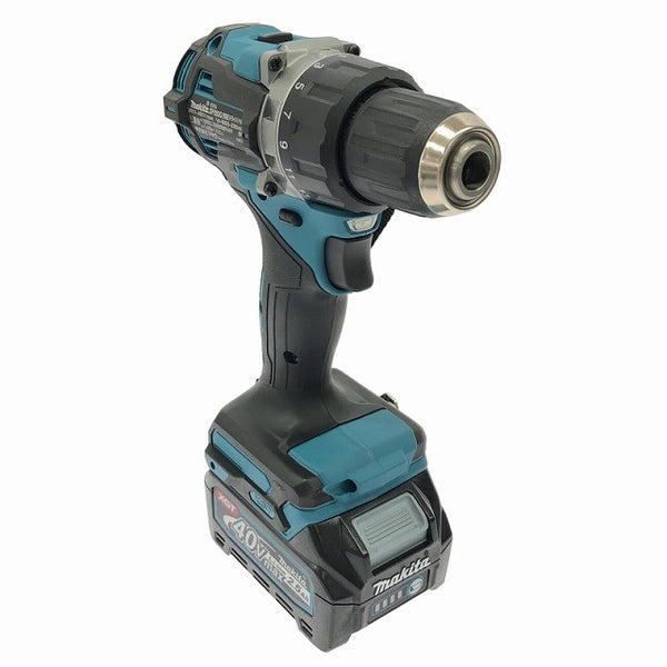 ☆未使用品 makita マキタ 40Vmax 充電式ドライバドリル DF002GRDX 青 バッテリ2個(2.5Ah) 充電器 ケース付 コードレス137624 - 5