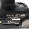 ☆未使用品☆HiKOKI ハイコーキ 14.4V コードレスインパクトドライバー WH14DDL2(2LYPK)(B) 黒 バッテリ2個(6.0Ah) 充電器 ケース付118109 - 8
