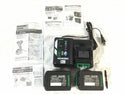 ☆未使用☆HiKOKI ハイコーキ 36V コードレスインパクトドライバ WH36DD(2XHLSZ) グリーン バッテリ2個(36V2.5Ah) 充電器 ケース付131579 - 10