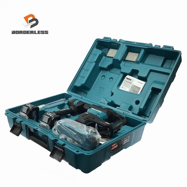 ☆未使用品☆makita マキタ 40Vmax 充電式ハンマー HM001GRMX バッテリー2個(4.0Ah) 充電器 ケース付 ハツリ機 斫り機134657 - 1