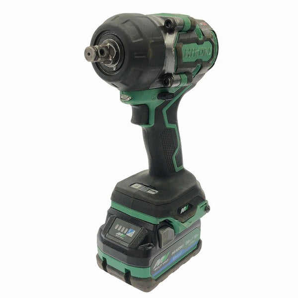 ☆中古品☆Hikoki ハイコーキ コードレスインパクトレンチ WR36DE(2XPSZ) バッテリ2個 充電器 ケース 締め付け工具118784 - 4