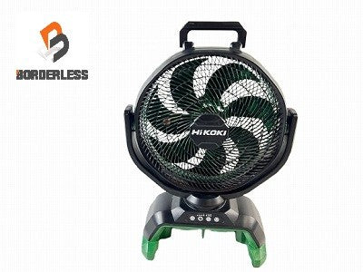 ☆美品☆ HiKOKI ハイコーキ 充電式 コードレスファン UF18DA 本体のみ ACアダプタ欠品 14.4V18V兼用 産業扇 送風機 扇風機114511 - 1