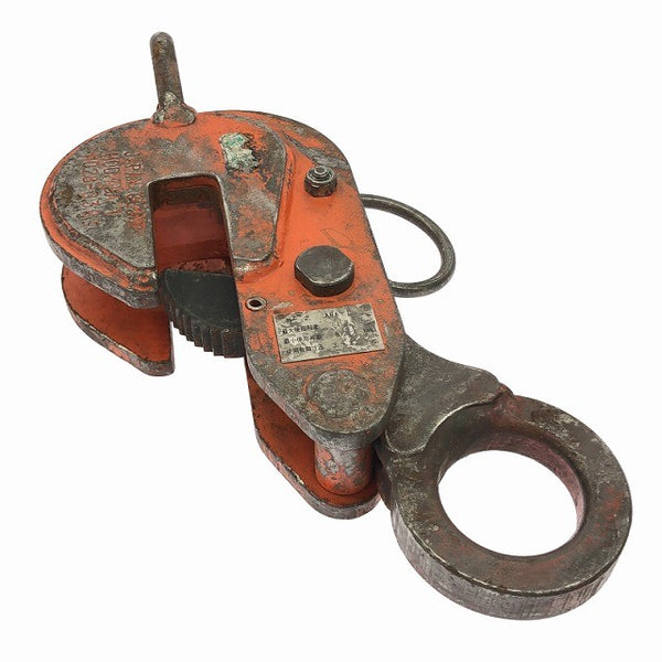 ☆中古品 2個セット☆JAPANCLAMP 日本クランプ 1.0t 横吊り専用クランプ ABA-1 2個 横つり 形鋼材 平板133324 - 5