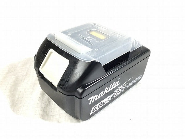 ☆極美品 充電回数1回☆makita マキタ 18V 6.0Ah 純正 リチウムイオンバッテリー BL1860B リチウムイオン電池 充電池 蓄電池134176 - 7